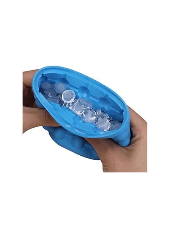 Generic - Silicone Ice Cube Maker blue - Image 1