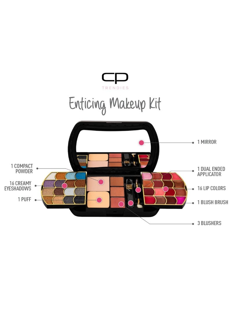 Makeup Kit 83 - ENTICING - Ultimate Color - Gift Set for Women/Girls | All-in-one Makeup Kit