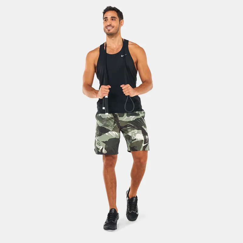Nike Green Men's Dri-FIT Flex 9-Inch Woven Shorts for Men | Best Price UAE