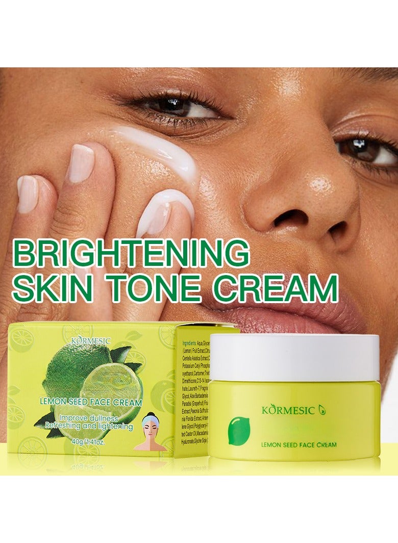 Kormesic Lemon Seed Tone-Up Cream 40g - Image 3