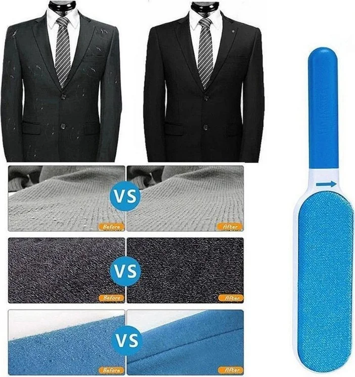 Rennway Self-Cleaning Dust-Lint Collection Brush Set