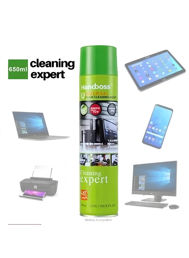 Universal Foam Cleaning Agent with Brush, Handboss Cleaning Expert - Image 2