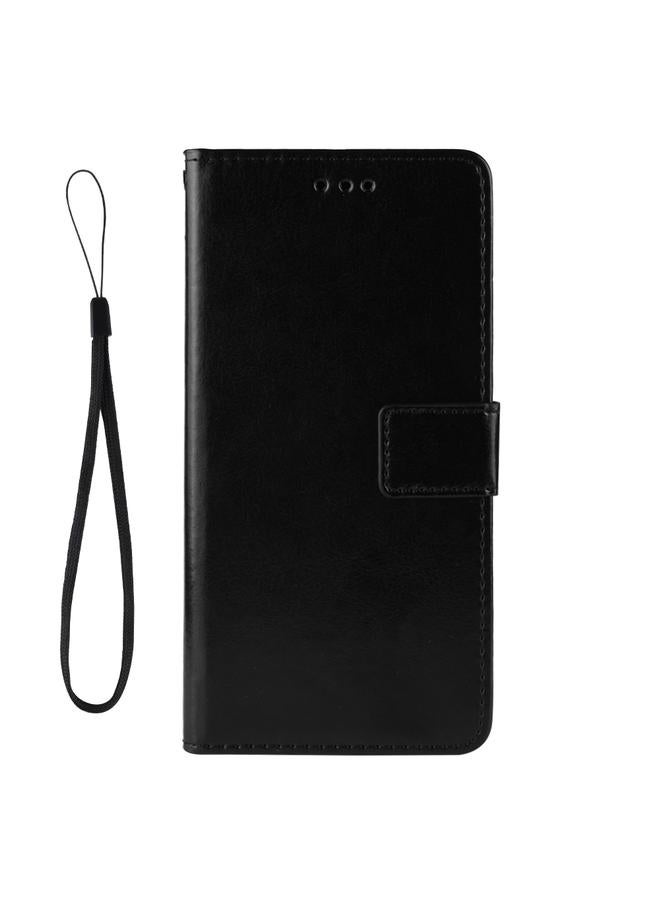 اس-توب جراب لهاتف OnePlus Nord N10 5G بتصميم حصان مجنون كلاسيكي، جراب جلدي أفقي قلاب مع حامل وفتحات للبطاقات وإطار للصور - Image 3