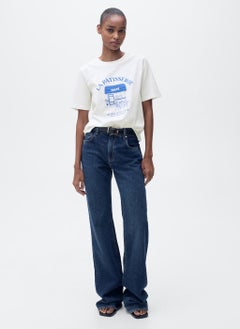 MANGO Short-Sleeved Printed T-Shirt  - Image 5