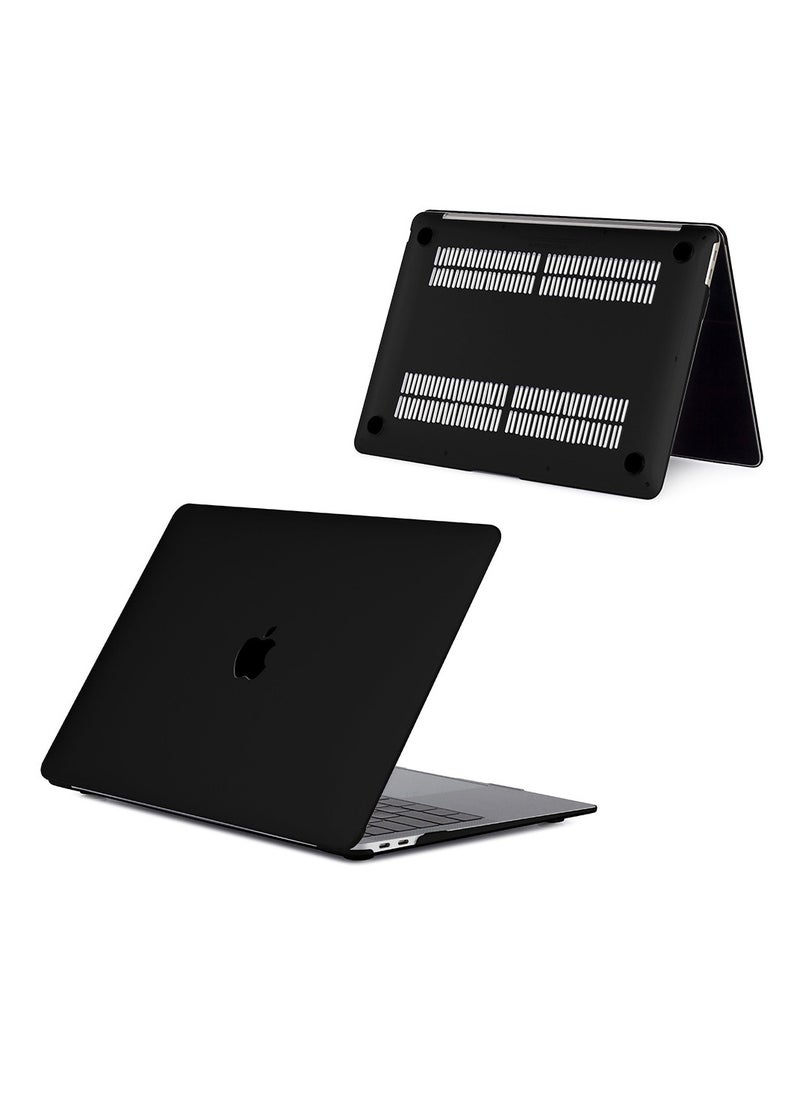 Mufaens Hard Case With Touch Bar For New MacBook Pro 13 Inch Black  - Image 1