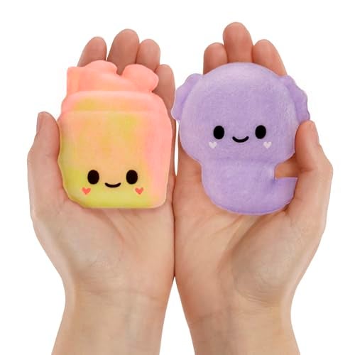 Fluffie Stuffiez Shake & Axolotl Minis Collectible Feature Plush, Surprise Reveal Unboxing Soft and Squishy Tactile Play Fidget DIY - Image 1