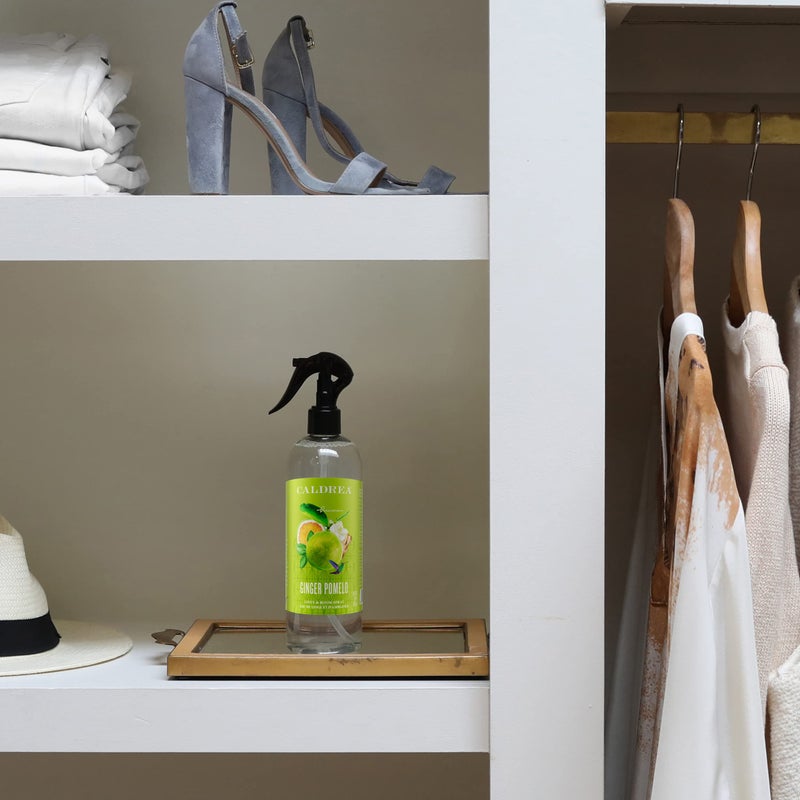 Caldrea Linen and Room Spray Air Freshener, Made with Essential Oils, Plant-Derived and Other Thoughtfully Chosen Ingredients, Ginger Pomelo Scent, 16 oz - Image 2