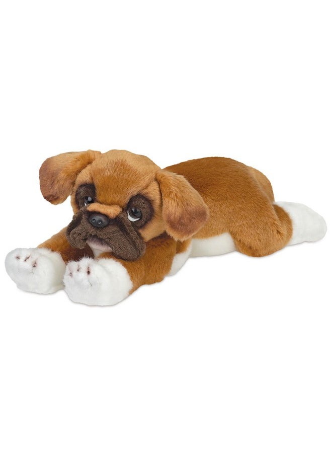 Bearington Collection - Bearington Roscoe Boxer Plush Stuffed Animal Puppy Dog 15 Inch - Image 1