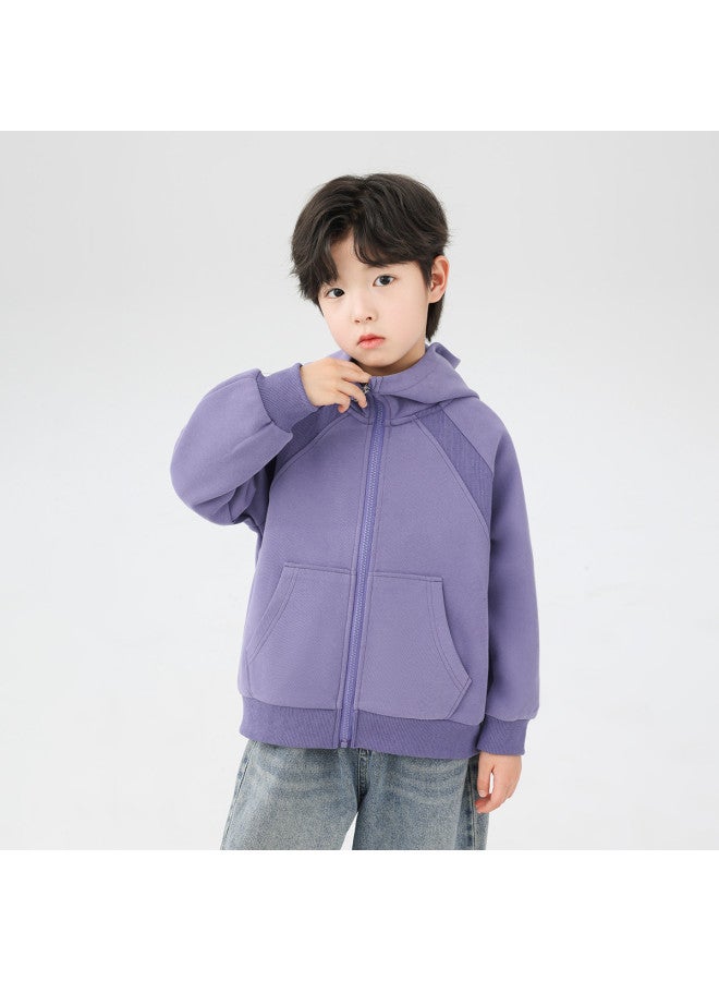 Zuoxi Boys' Jacket Spring/autumn Kids Hooded Cardigan Sweatshirt, Stylish Thin Top For Boys, Autumn Children's Clothing - Image 5