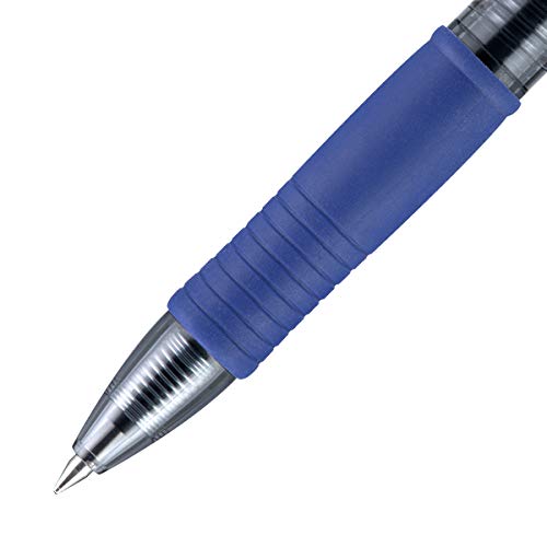 Pilot G2 Premium Gel Roller Pens, Fine Point 0.7 mm, Blue Ink Pens Fine Point, Pack of 8 - Ideal for School, Journaling, and Office Writing - Image 2