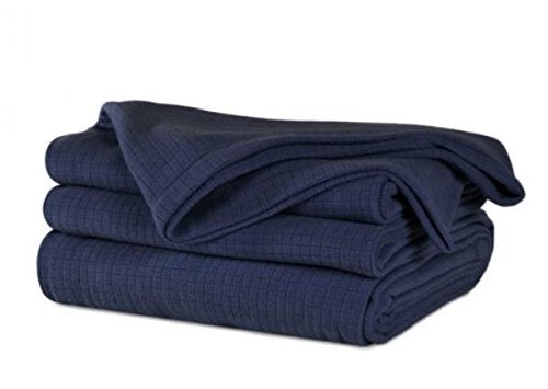 Berkshire Blanket Berkshire Polartec Softec Blanket FullQueen Midnight Blue