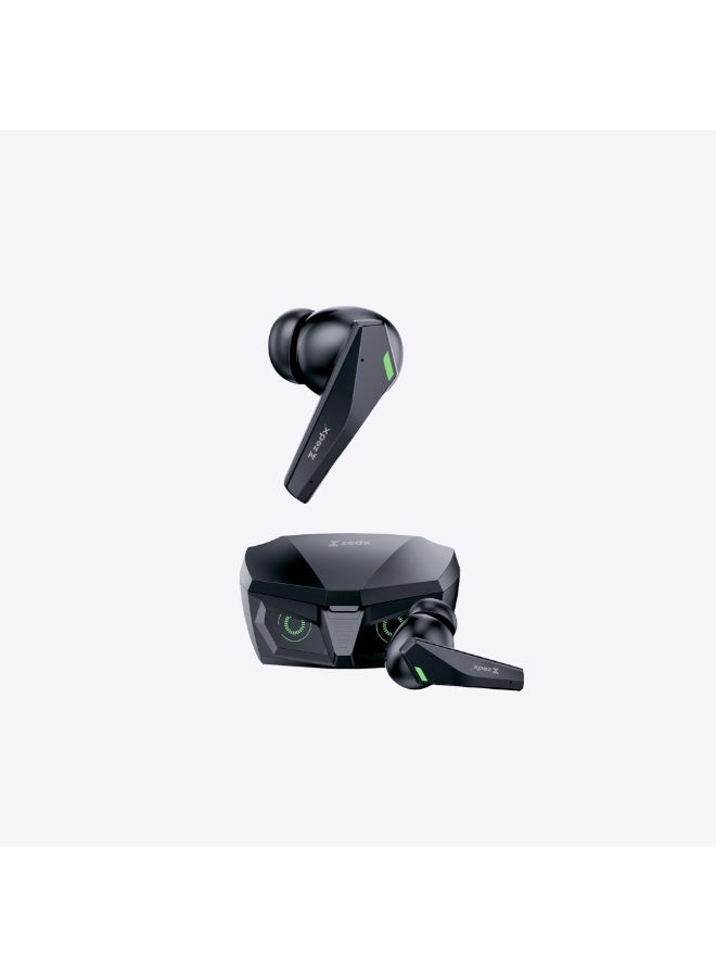 zedx Nitro X True Wireless Stereo Earphones  Bluetooth 5.4 40H Playtime IPX4 - Image 1