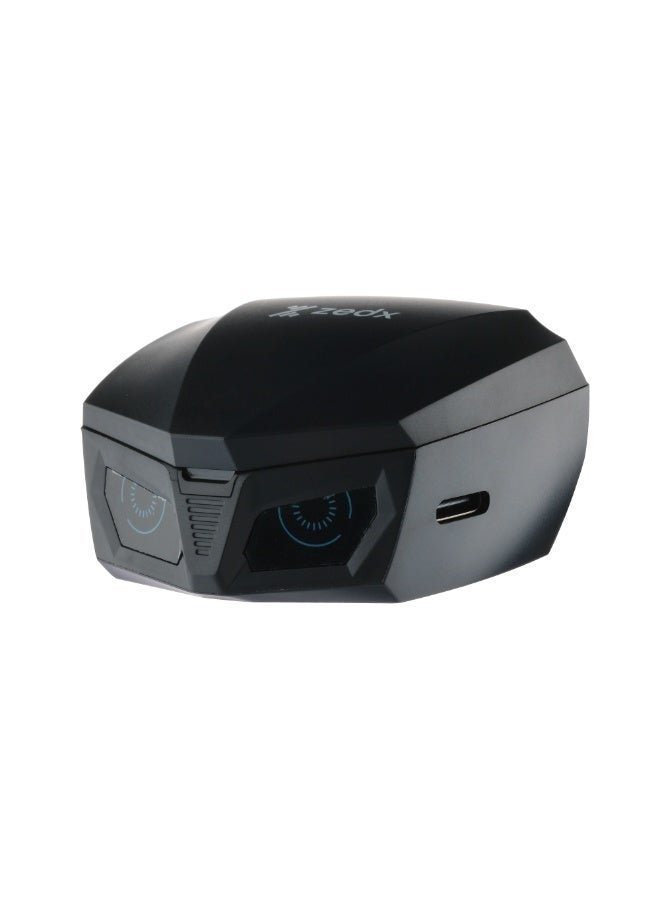 زيدكس سماعات نيترو X اللاسلكية بالكامل (True Wireless Stereo) – بلوتوث 5.4، تشغيل حتى 40 ساعة، مقاومة للماء بمعيار IPX4 - Image 3