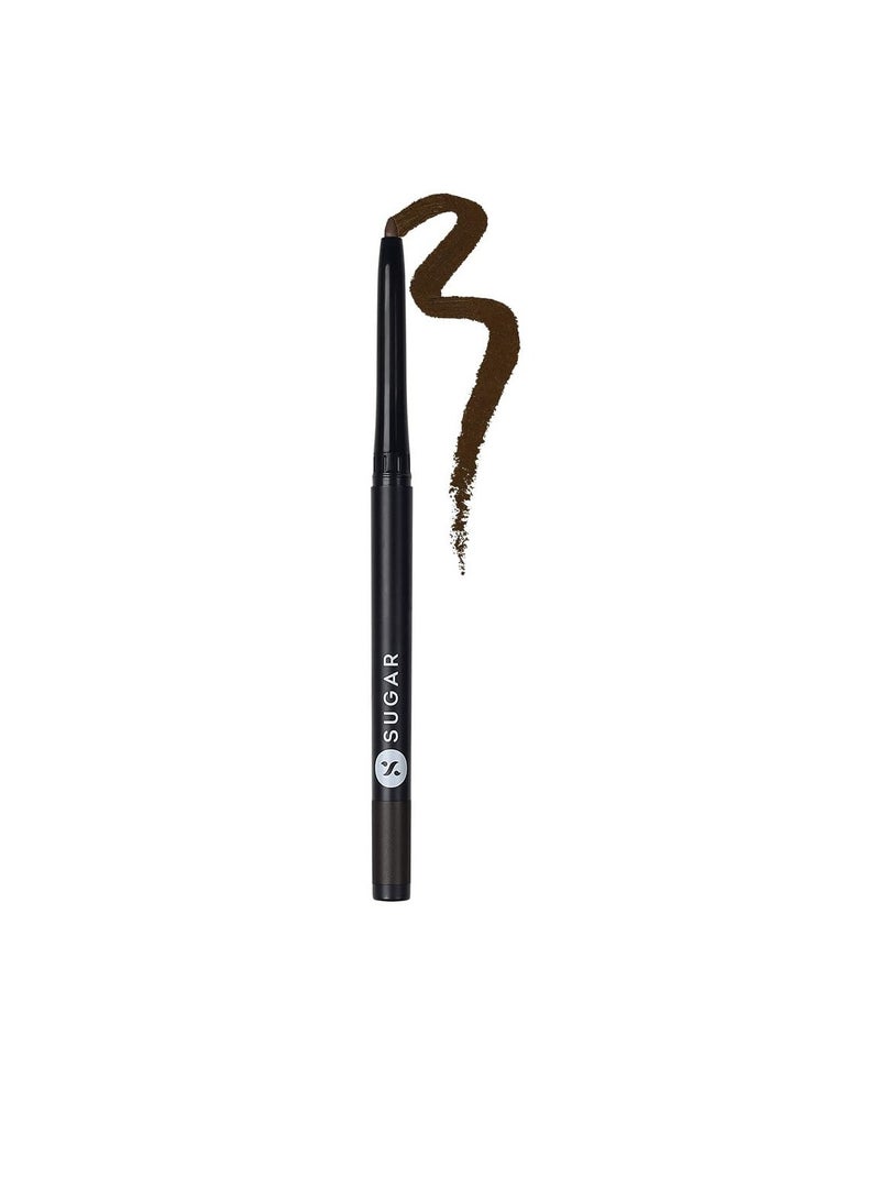 SUGAR Cosmetics Kohl of Honour Intense Matte Kajal Lasts 12 Hours Transferproof and Smudgeproof  Paraben Free 0.25 gm 01  Brown Bag - Image 1