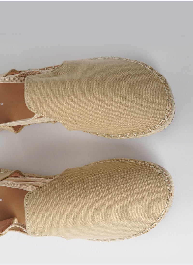 JOVE Women's Casual Espadrilles BEIGE