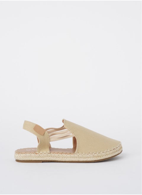 JOVE Women's Casual Espadrilles BEIGE