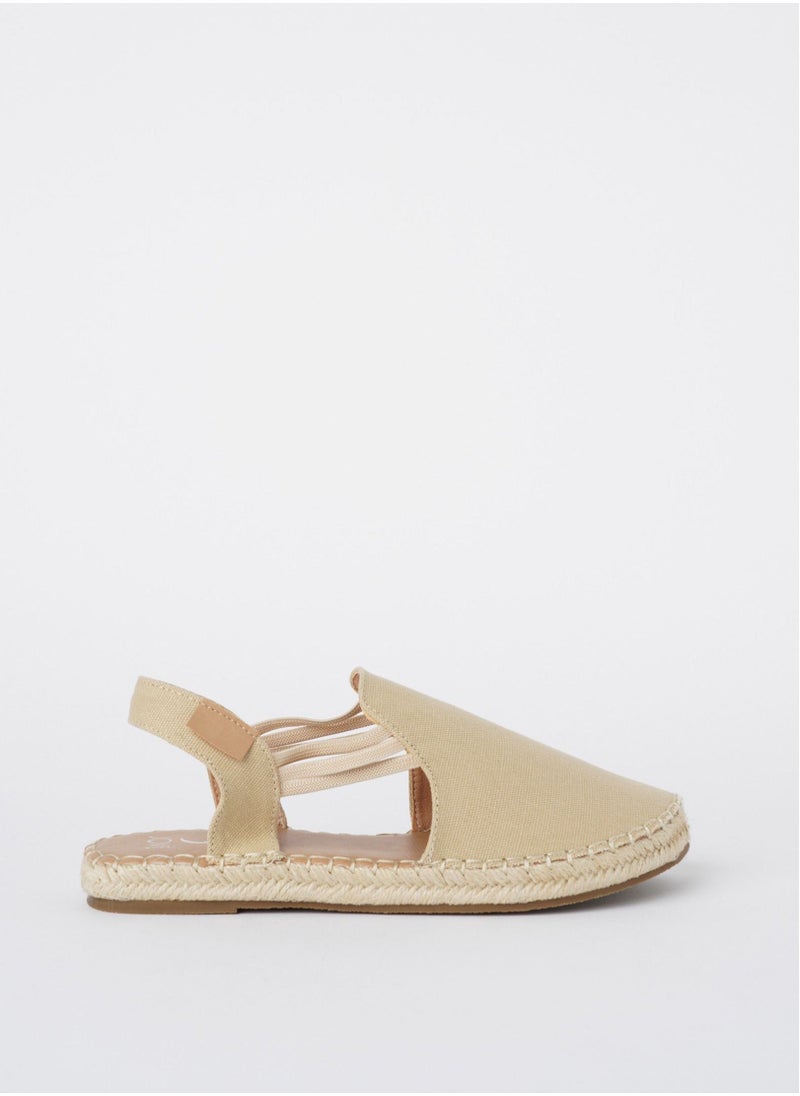 JOVE Women's Casual Espadrilles BEIGE