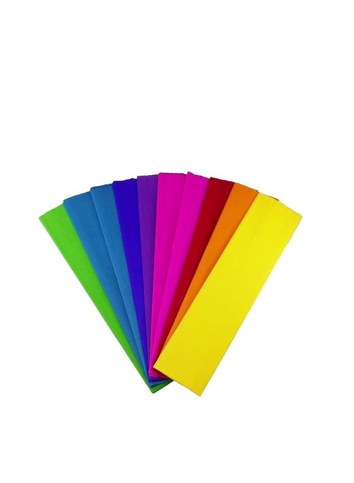 ورق كريب طية واحدة 50سم×120سم لون أزرق فاتح - Image 2