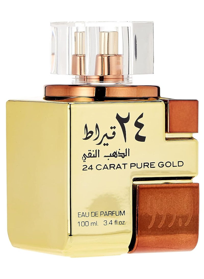 Lattafa 24 karat persawr aur pur 100 ml - Image 1