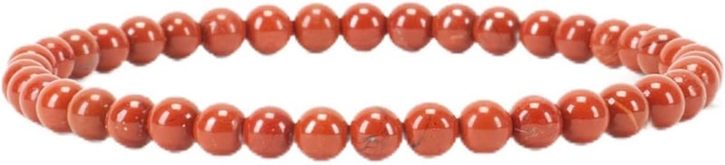 Cherry Tree Collection - Small, Medium, Large Sizes - Gemstone Beaded Bracelets For Women, Men, and Teens - 4mm Round Beads - Image 1