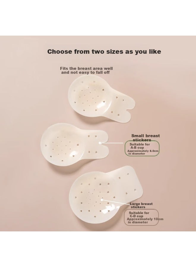 Madallo Silicone Lift Up Breast Stickers Women's Summer Anti-convex Point Thin Invisible Large Chest Anti-sagging Bridal Use - Image 3