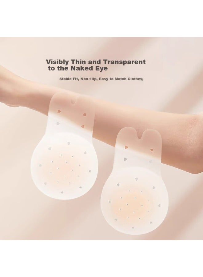 Madallo Silicone Lift Up Breast Stickers Women's Summer Anti-convex Point Thin Invisible Large Chest Anti-sagging Bridal Use - Image 2