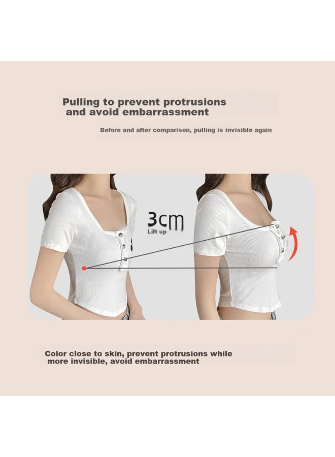 Madallo Silicone Lift Up Breast Stickers Women's Summer Anti-convex Point Thin Invisible Large Chest Anti-sagging Bridal Use - Image 4