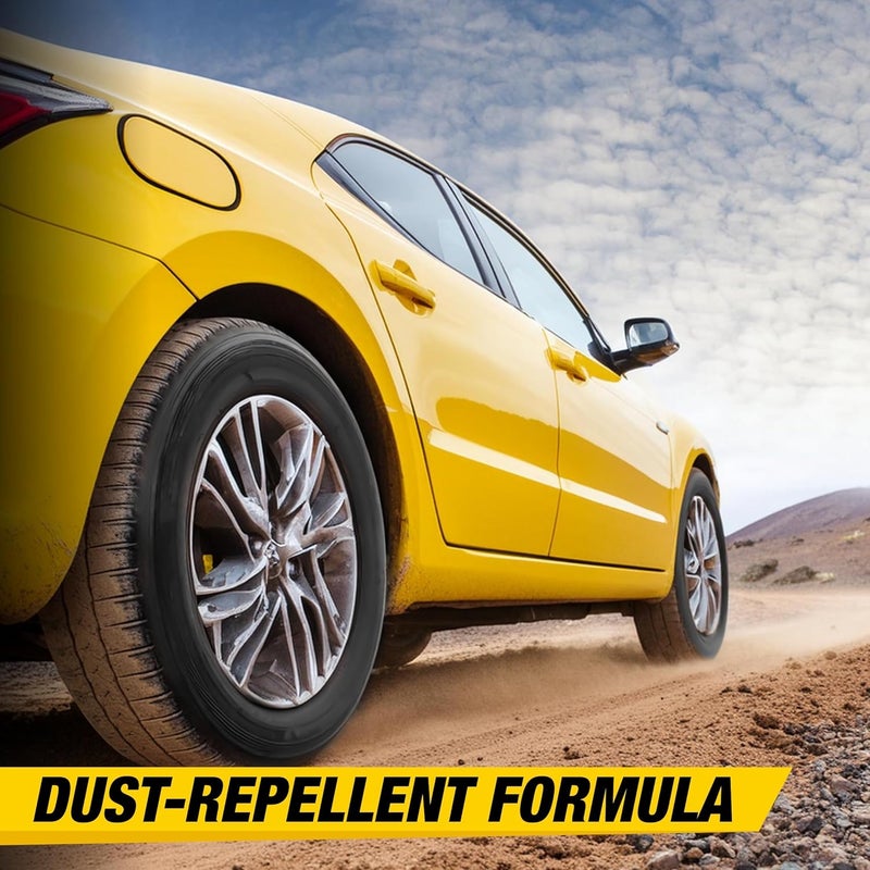 Wavex Matte Black Tyre Dressing (1L) Tyre Polish for Car | Liquid Car Tyre Polish for Dry to Touch, Matte Finish | Tyre Polish with Zero Dust Attraction - Image 3