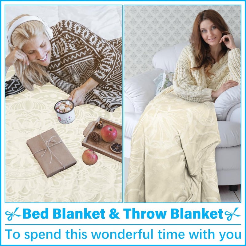 Vikumond Oversized Turkish Beach Towel Blanket Xxl Cotton Sandproof Towels Boho Woven Extra Large Big Sand Free Giant Throw Blankets Huge Quilt Xl Picnic Camping Necessities Cloud For Adult Gifts - Image 5