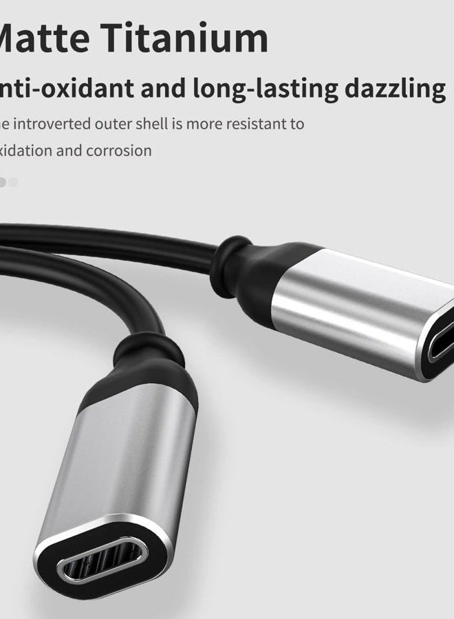 HOYULLI Headphone Adapter Lightning to Audio Jack and Charger Music Extender Earphone Headset Charging Splitter Compatible for Apple Certified 13 11 12 Mini Pro Max Xs Xr X 7 8plus Ipad Air Converter - Image 5