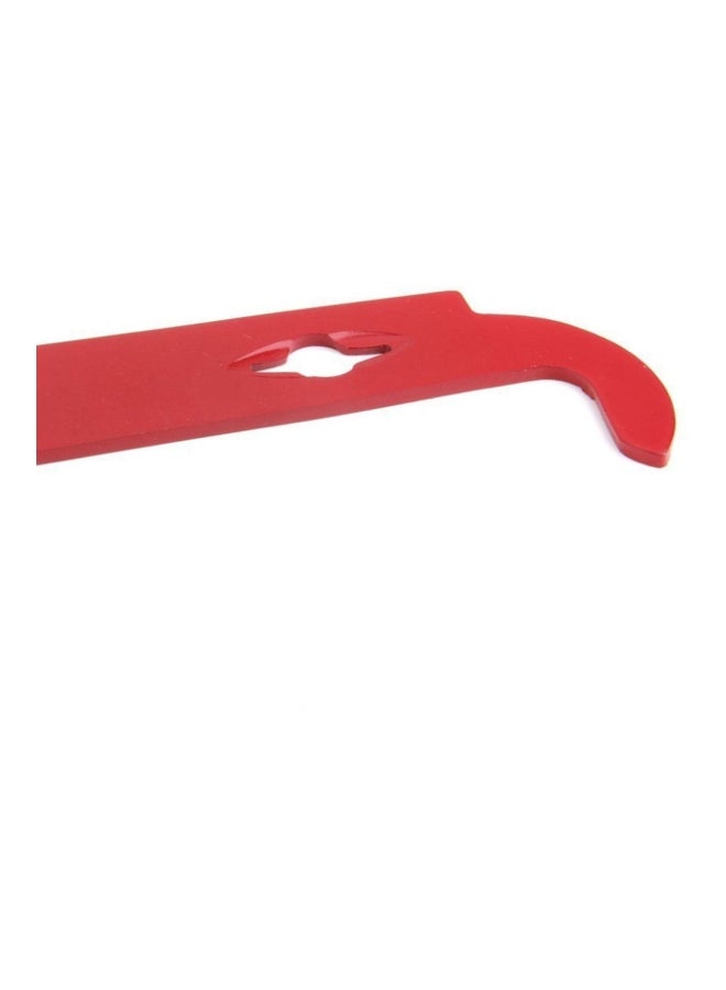 مجموعة من خمس قطع مكونة بدلة وعدة لتربية النحل أبيض/ أحمر/ فضي - Image 4