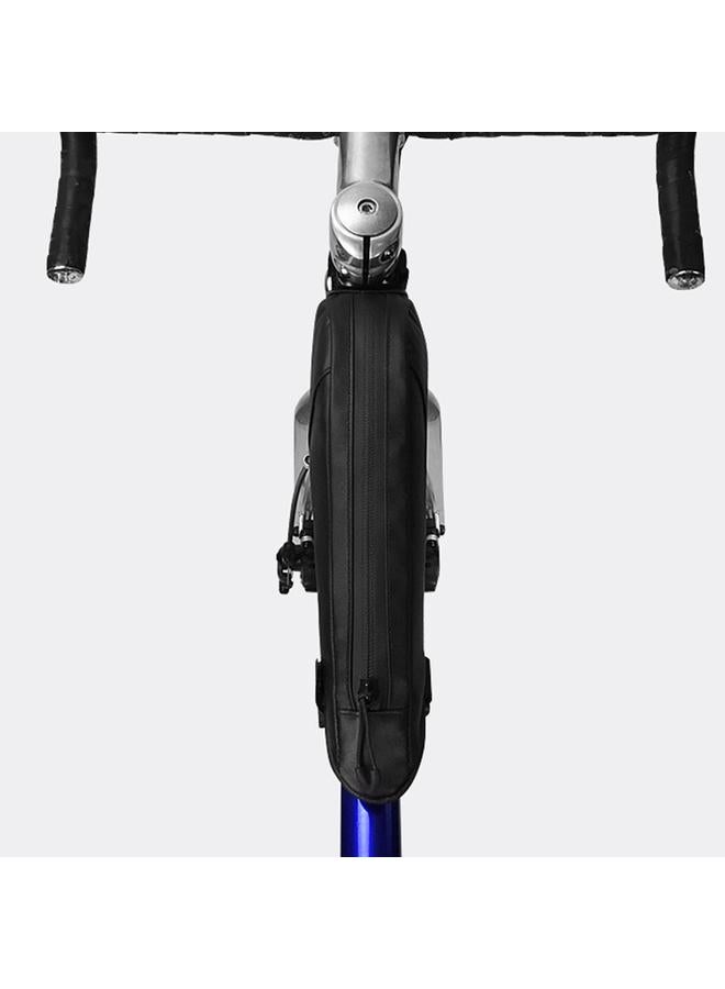 Thoraya Bicycle Upper Tube Bag Front Beam Pack Riding Cycling Equipment for Mountain Road Bicycleblack 0.6L  - Image 5