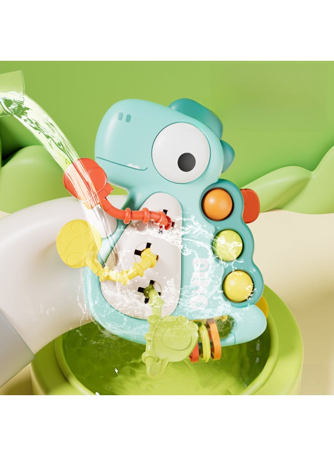 Baby Dinosaur Finger Pumping Toy Press Stretchable Early Education Animal Lala Toy-Color:6035 Space Planet Manhattan Hand Grab Ball-English Color Box (Large Quantity And Excellent Price)-190g - Image 3