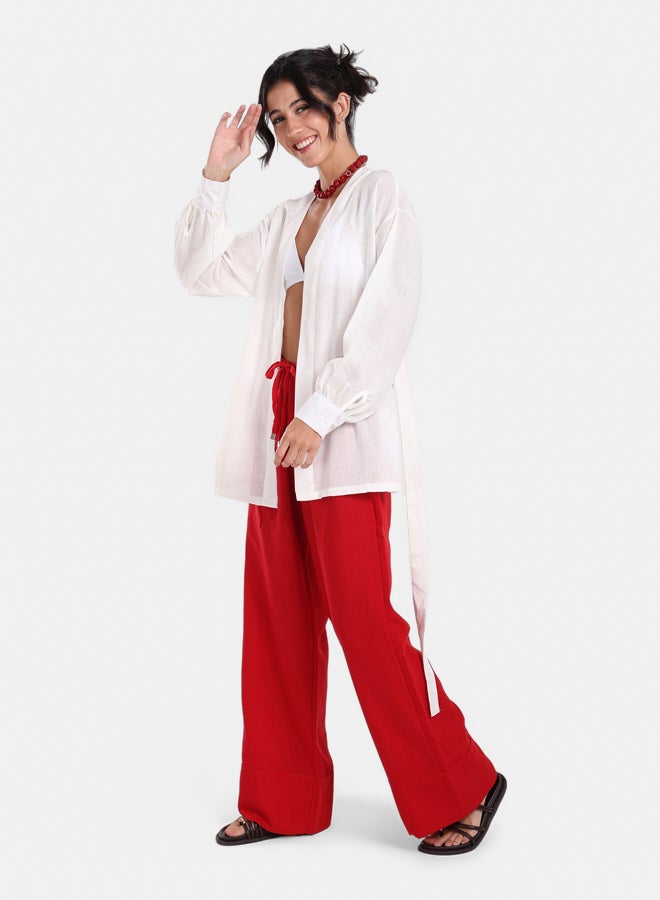 Clue Classic Solid Kimono  - Image 5