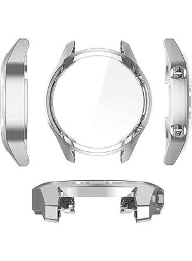 Honor Magic 2 46mm 360 Silicone Case With Full Protecion - Silver - Image 2