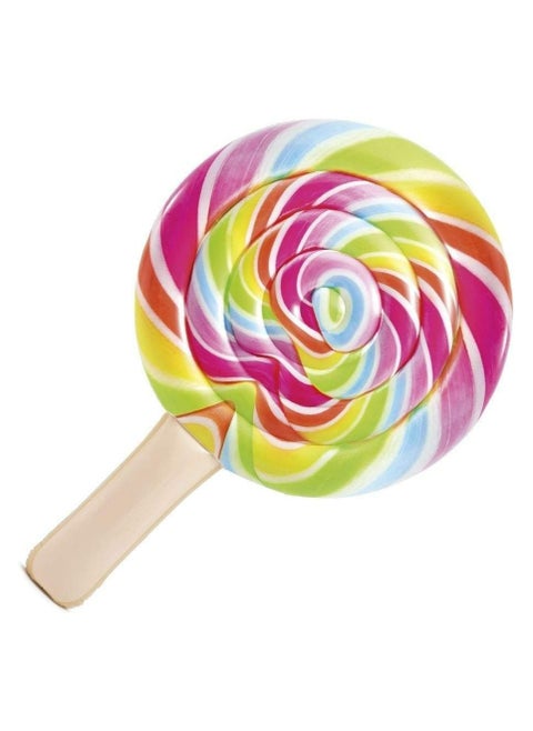 Rainbow Lollipop Realistic Print Beautiful Swimming Float For Kids and Adults