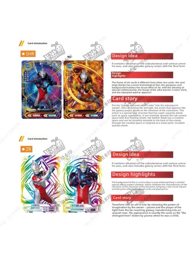 null - Authentic Card Game Universe Ultraman Card Hero X File Glory Edition 25Th Yakesero Boy Card-Color:Deluxe Version Of 40 Bullets In A Box Of 30 Packs (retail 2 Yuan Pack) - Image 1