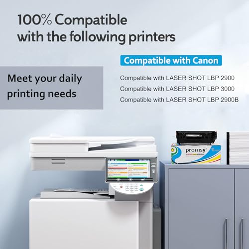 Proffisy 303 Toner Cartridge CRG 303 Compatible With Canon LBP 2900, 2900B, 3000 (1 Pcs) - Image 2