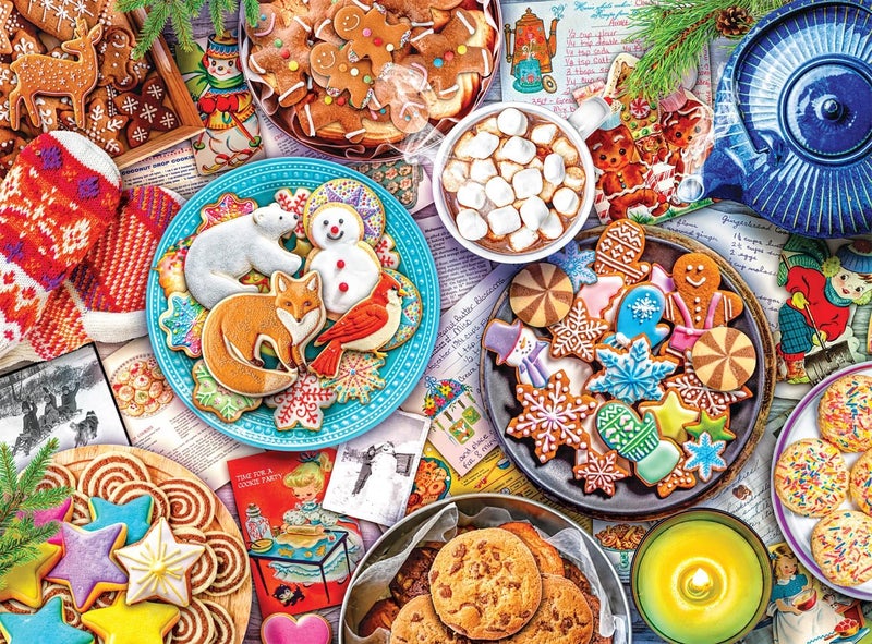 Buffalo Games - Aimee Stewart - Cookies and Cocoa - 1000 Piece Jigsaw Puzzle for Adults Challenging Puzzle Perfect for Game Nights - 1000 Piece Finished Size is 26.75 x 19.75, Large - Image 2