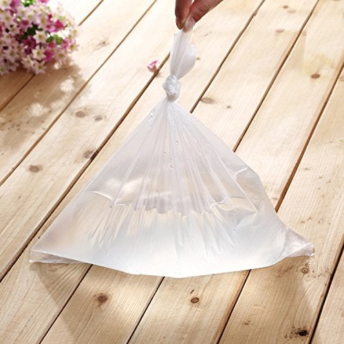FungLam 12" X 16" Plastic Produce Bag on a Roll, Bread and Grocery Clear Bag, 350 Bags/Roll (2 Rolls) - Image 2