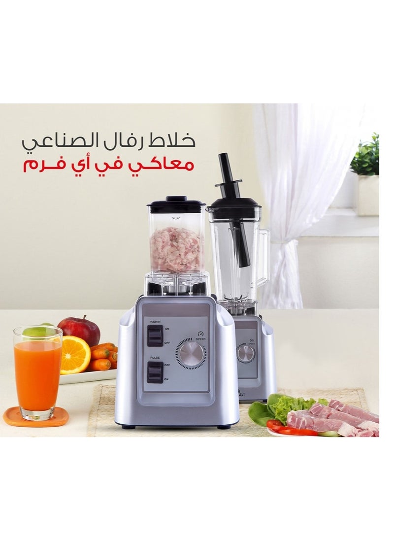 RAFAL - Industrial Blender With Mill/Multi Speed+Pulse /2 L Anti Break/  1800W - Image 1