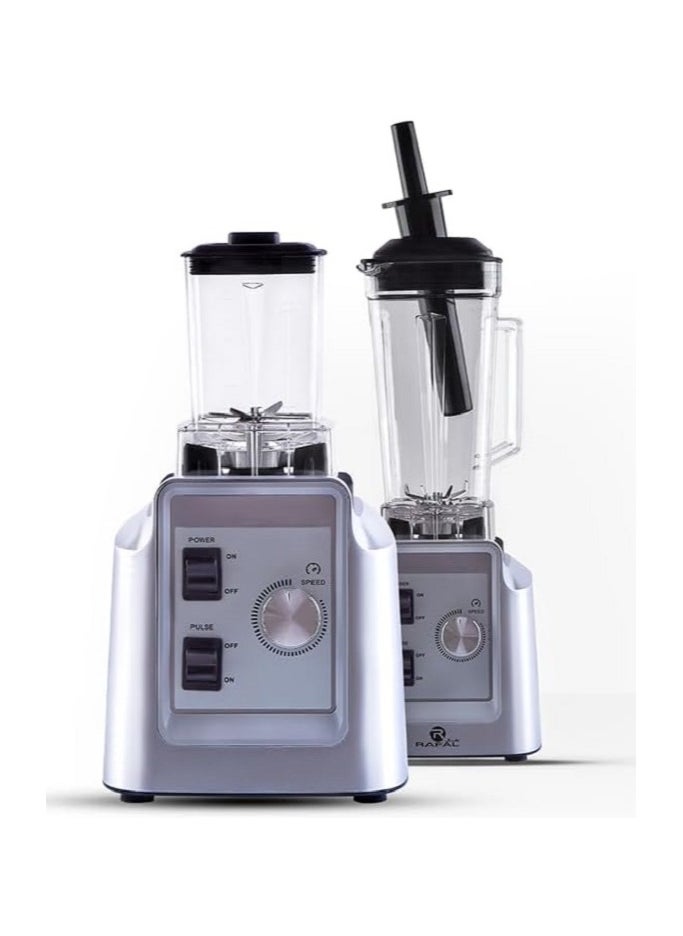 RAFAL - Industrial Blender With Mill/Multi Speed+Pulse /2 L Anti Break/  1800W - Image 1