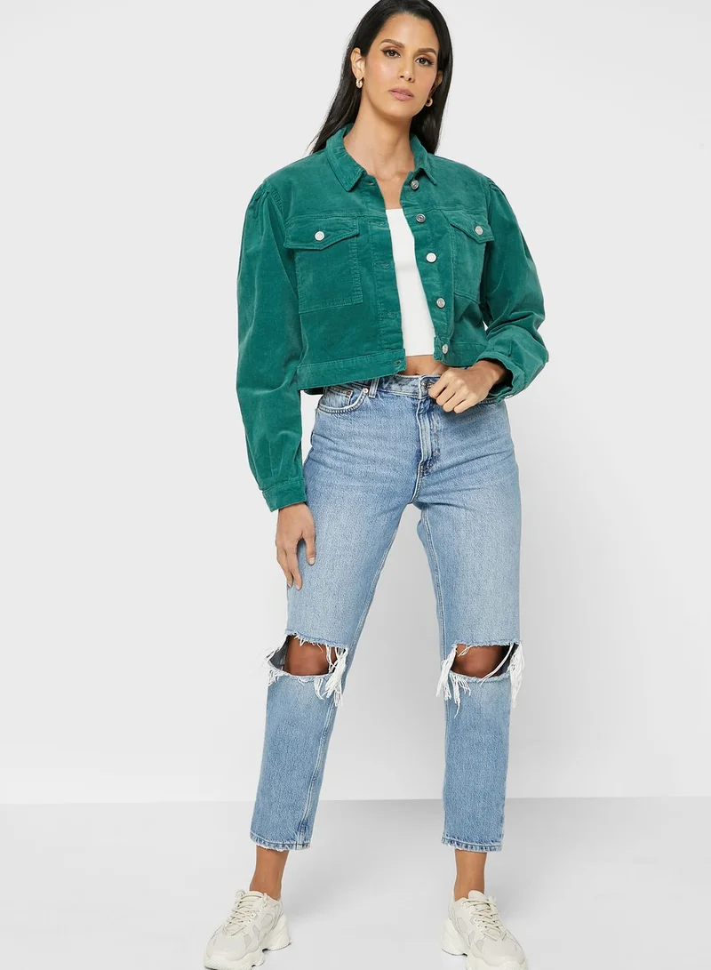 Missguided Cropped Jacket
