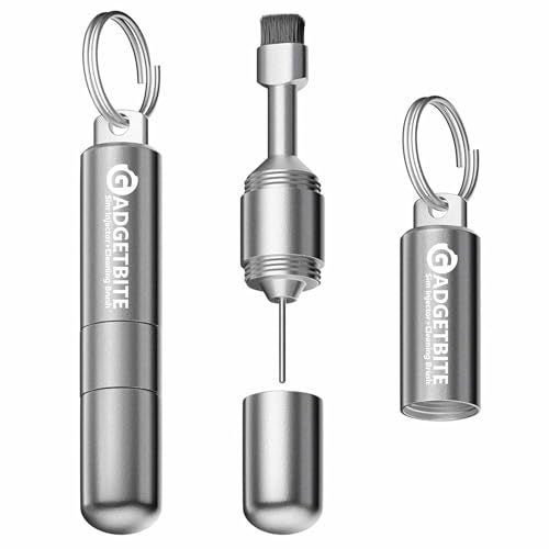 GadgetBite Premium SIM Card Ejector Pin with Mobile Cleaning Kit for Smartphones, Android, iPhone, AirPods, Tablets, Durable Metal, Compact, Travel-Friendly Tech Accessory - Silver - Image 1