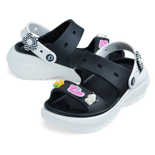 DOCTOR EXTRA SOFT Women's Classic & Premium Casual Clogs/Sandals with Cute Charms for Adult | Comfortable & LightWeight| Stylish & Anti-Skid | Waterproof Everyday Cushion Slippers Girls/Ladies D-554 - Image 4