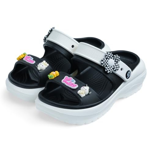 DOCTOR EXTRA SOFT Women's Classic & Premium Casual Clogs/Sandals with Cute Charms for Adult | Comfortable & LightWeight| Stylish & Anti-Skid | Waterproof Everyday Cushion Slippers Girls/Ladies D-554 - Image 5