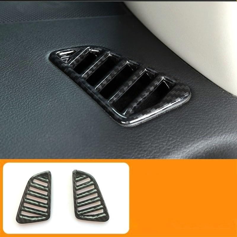 Wivplex Carbon Fiber Dashboard Vent Cover Trim for Nissan Navara - Image 5