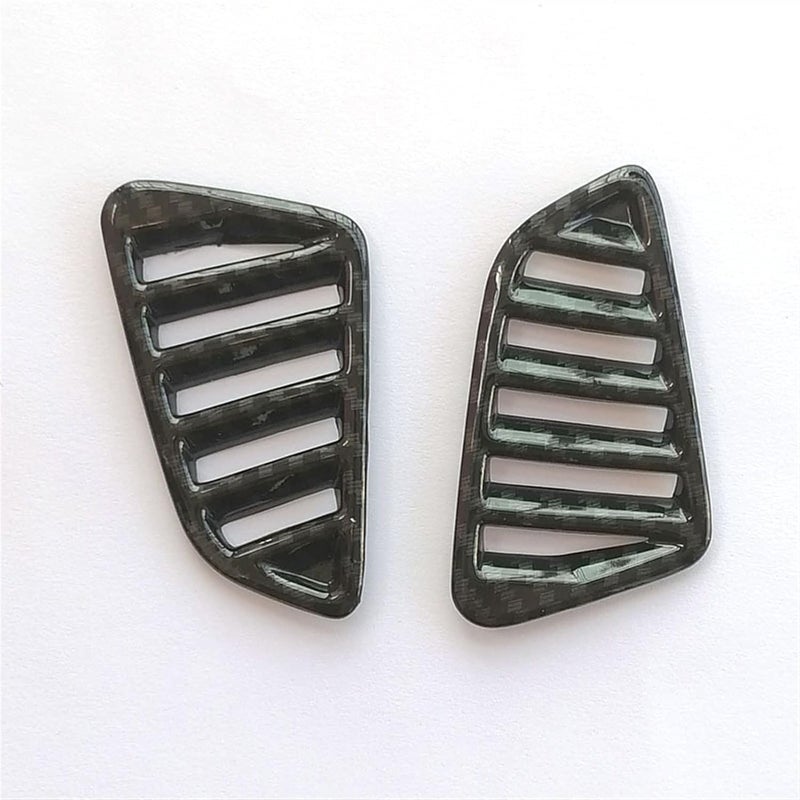 Wivplex Carbon Fiber Dashboard Vent Cover Trim for Nissan Navara - Image 1
