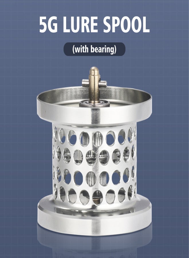 ليزارد بكرة صيد عالية السرعة بنسبة 7.6:1 مع فرامل مغناطيسية، مناسبة لليد اليسرى - Image 3