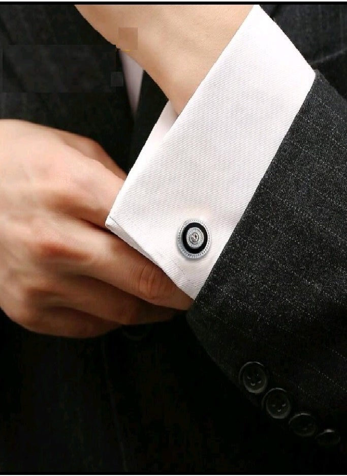 Dealspick Trendy Fashionable Cufflinks For Men High Quality  - Image 3